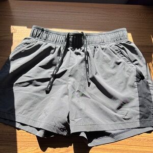 Gymshark Charcoal Athletic Shorts